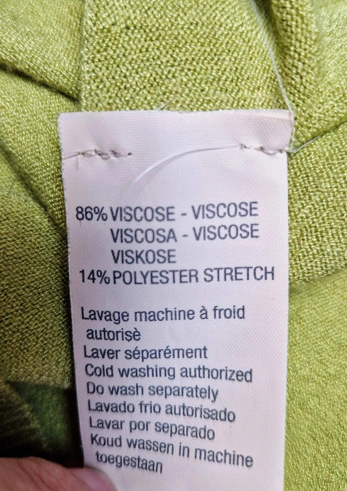 Jersey con cuello en V – photo 6